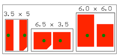 図6. 811/813 Series の接点の位置