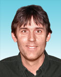 Mike Mayes - Blue Background