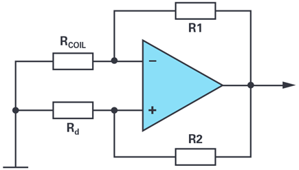 Figure 6. Basic architecture of a negative impedance converter using an op amp.