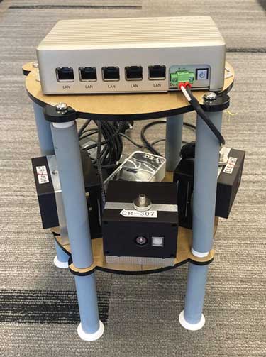 図5. NVIDIAのJetson Xavier NXを使用したホストのマシン